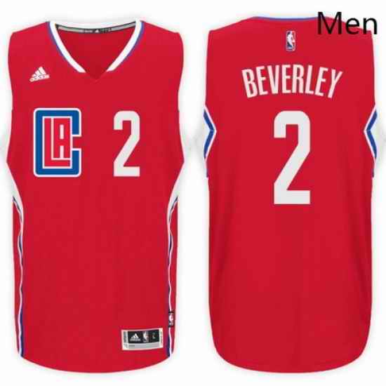 Los Angeles Clippers 2 Patrick Beverley Road Red New Swingman Stitched NBA Jersey
